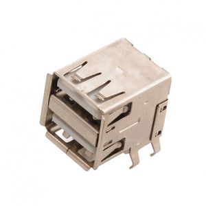 کانکتور دوبل مادگی USB 2.0 بسته 2 عددی
