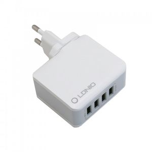 آداپتور و شارژر 5 ولت 4.4 آمپر دیواری دارای چهار خروجی USB