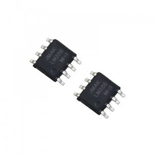 آی سی  آمپلی فایر صوتی LM386 دارای پکیج SOP8 بسته 2 عددی