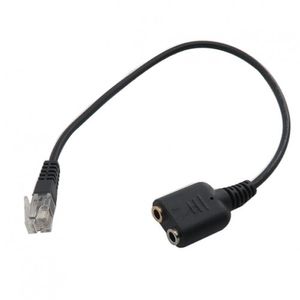 کابل تبدیل جک 3.5 به سوکت تلفن RJ9 و RJ10