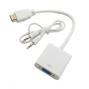 کابل تبدیل HDMI به VGA  همراه با خروجی صدا
