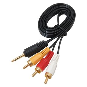 کابل تبدیل جک 3.5 میلیمتری به سه RCA دارای طول 1.5 متر