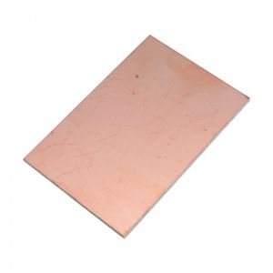 بسته دوتایی فیبر خام مدار چاپی دو رو 50x70x1.5 میلی متری فایبرگلاس