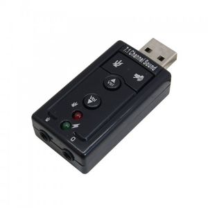 کارت صدا اکسترنال 7.1Channel Sound USB