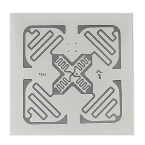 تگ RFID مربعی چسبی دارای فرکانس باند UHF و ابعاد 44mmX44mm