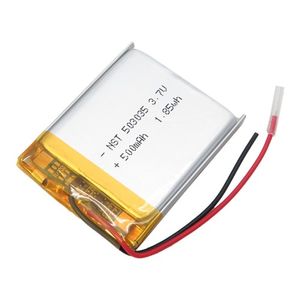 باتری لیتیومی 3.7V 500 mAh دارای برد محافظ