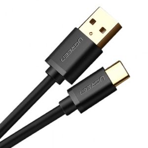 کابل انتقال دیتا و شارژر 100 سانتی متری USB Type C محصول UGREEN ( سفید )