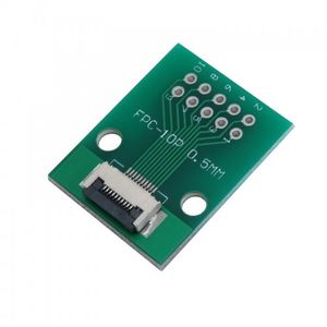 برد آداپتور 10 پین FPC استاندارد 0.5mm