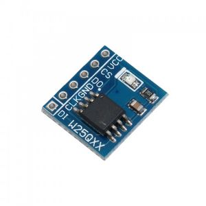 ماژول حافظه فلش W25Q80 دارای ظرفیت 8Mbit