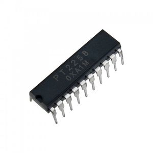 آی سی کنترل صدا PT2258 دارای پکیج DIP-20