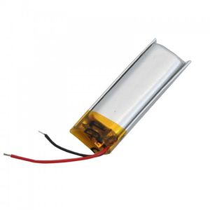 باتری لیتیوم پلیمر 3.7v ظرفیت 80mAh کد 501220