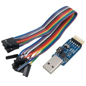 ماژول مبدل چند کاره USB به TTL / RS232 / RS485 با کابل برد بوردی