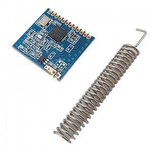 ماژول بی سیم SI4432 دارای برد یک کیلومتر و فرکانس 433MHz