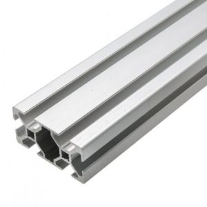 پروفیل آلومینیومی شیاردار مهندسی 25X50