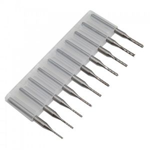 ست ابزار فرز برشکاری 3.175 میلیمتر - سایز  0.80 تا 1.80 میلیمتر