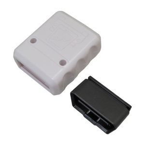 باکس پلاستیکی دستگاه OBD2 خودرو با رابط اتصال 16pin خمیده 90 درجه