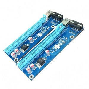 رایزر کارت گرافیک PCIE 1X به PCIE 16X دارای کابل رابط USB3.0 و سوکت پاور 4 پین