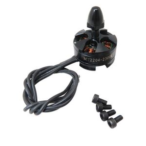 موتور براشلس MT2204 KV2300 مناسب برای مینی کوادکوپتر ( راست گرد )رزوه راستگرد