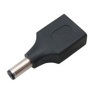 جک تبدیل USB مادگی به 5.5x2.1 DC نری