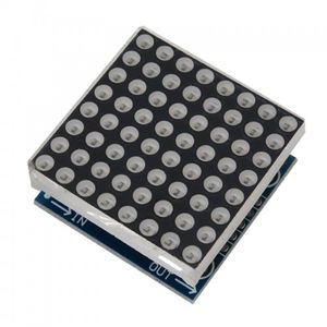 ماژول صفحه نمایش LED ماتریسی 8X8 تک رنگ دارای چیپ درایور MAX7219