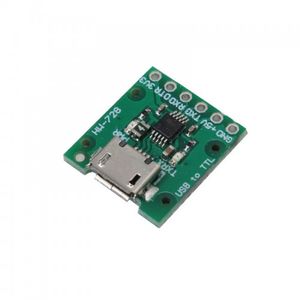 ماژول مبدل USB به TTL شش پین CH340E با پورت میکرو USB