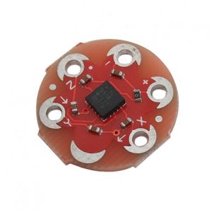 ماژول شتاب سنج سه محوره ADXL335 مناسب برای ساخت پروژه های پوشیدنی ( LilyPad Accelerometer )