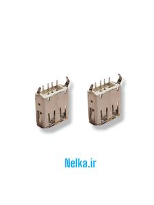 جک USB مادگی ایستاده بلند DIP بردی
