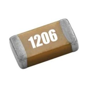 خازن 680PF پکیج SMD 1206 (حداقل خرید 10 عدد)