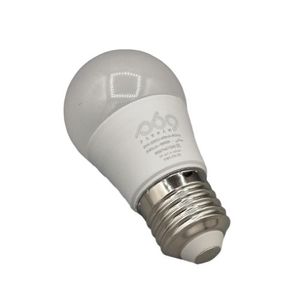 لامپ LED حبابی 6W وات نور سفید مهتابی فرنام