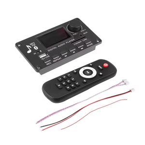 ماژول MP3 پنلی فلش خور ولوم دار 12ولت بلوتوث دار 80وات مدل KH-G022