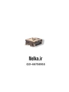 جک مادگی Mini USB ذوزنقه SMD مخصوص برد