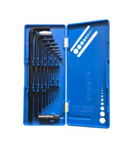 ست 9 عددی آچار آلن شش گوش بلند جعبه ای سایز 1.5 تا 10 آزدی AZD TOOLS مدل 52-54