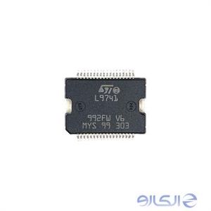 آی سی L9741  رگلاتور دورموتور و ارتباط با دیاگ و استپر موتور ایسیو SSAT تک گانه و دوگانه ماشین پژو 206 و سمند و پژو 405
