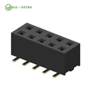 پین هدر مادگی SMD 2x5 با فاصله 2.54 mm
