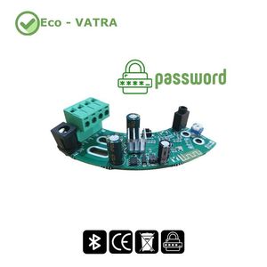 ماژول (برد) آمپلی فایر بلوتوثی Eco-VATRA -پشت باندی  80W - رمزدار - قابلیت اتصال 2عدد آمپلی با بلوتوث