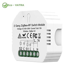 ماژول کلید دو پل هوشمند Zigbee + RF