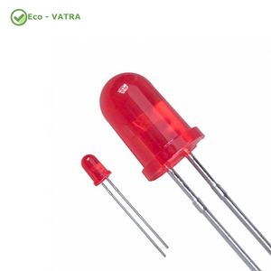 ال اي دي قرمز  SOLID RED LED DIP