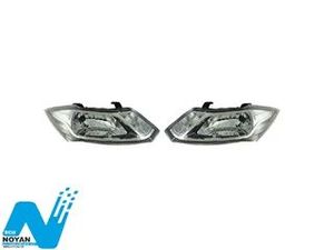 چراغ جلو خودروی ساینا و کوئیک - (چپ و راست) - برند فن آوران پرتو الوند