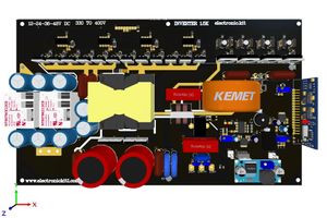 فایل طراحی اینورتر تمام سینوسی 1.5KW