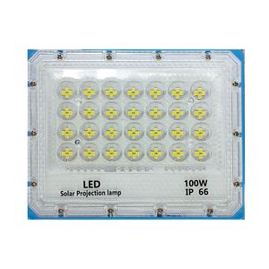 پروژکتور شارژی خورشیدی 100 وات مدل E025