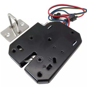 قفل برقی کشویی 12 ولت LY-0312V ( چهار سیمه)