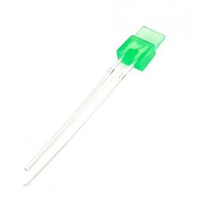 LED تخت مات سبز لبه دار 1x5