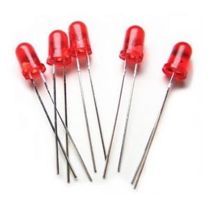 LED قرمز خود رنگ 4mm