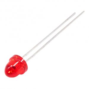 LED کلاهی 5mm مات قرمز