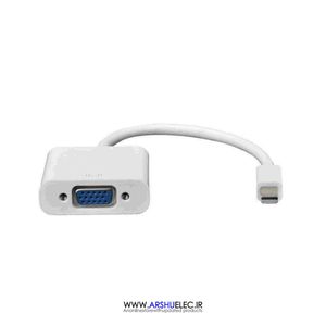 کابل مبدل Mini Displayport به VGA کابل دار | دیسپلی مینی نری به وی جی ای مادگی