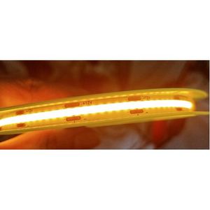 ال ای دی COB نواری 12 ولت زرد یک متری تراکم 320D