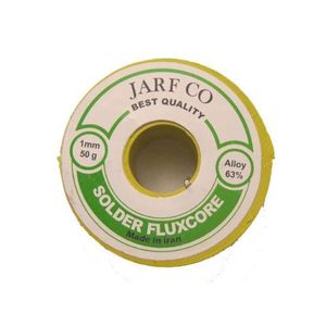 سیم لحیم ژرف 50 گرم قطر 1 میلیمتر 63 درصد