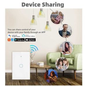 کلید تک پل هوشمند لمسی Wifi مدل Smart Life
