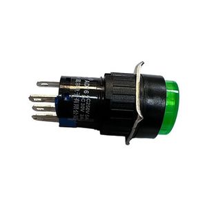 استپ استارت دوبل مینیاتوری 5 پایه حالت لحظه ای چراغ دار220V برند DAIER