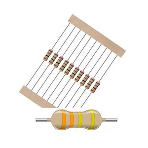 مقاومت 0.25 وات 3.3 اهم - بهنام رباتیک